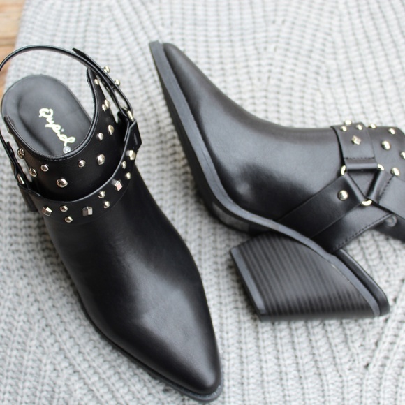 🚨//The Sequoia// Black patent leather Mule - Picture 3 of 8